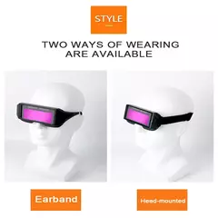 Óculos de Soldagem com Escurecimento Automático e Anti-reflexo – Modelo Automatic Goggles - loja online