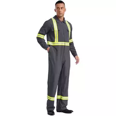 Fatos de trabalho com listras reflexivas para homens e mulheres Uniforme na internet