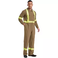 Fatos de trabalho com listras reflexivas para homens e mulheres Uniforme - MDSecurPro