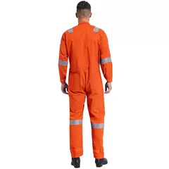 Macacão de Trabalho Leve Masculino Contra Poeira com Tiras Reflexivas na internet