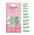 Kit Uñas Postizas Press On y Stickers BELVITA Coffin Total Mint