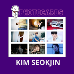 Kit PhotoCard Kim Seokjin - BTS