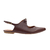 Slingback Sabrina - Recorte com Fechamento em Fivela Marrom na internet