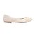 Sapatilha Yasmin - Bico Fino com Argola Off White na internet