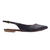 Slingback Camille - Liso e Bico Fino Ponto Azul Marinho na internet