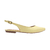 Slingback Camille - Liso e Bico Fino Amarelo Claro na internet