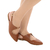 Slingback Sabrina - Recorte com Fechamento em Fivela Caramelo