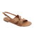 Sandália Maia - Tiras Cruzadas Caramelo - comprar online