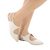 Slingback Sabrina - Recorte com Fechamento em Fivela Off White