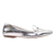 Mocassim Aurora - Bico Fino com Enfeite Bridão Prata na internet
