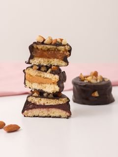 Alfajores rellenos de frutos rojos - 2 unidades