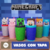 VASOS CON TAPA MINECRAFT