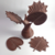 SET DE 6 POSAVASOS HOJAS - comprar online