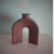 JARRON DECO LINEAS BASE DOBLE