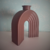 JARRON DECO LINEAS BASE DOBLE - comprar online