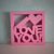 CUADRO AMOR EN 3D - comprar online
