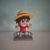 CHIBI DE LUFFY ONE PIECE