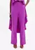 Calça Alfaiataria Full Length Com Bolsos - Santha Moda