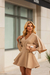 Vestido Curto Cappuccino Anna Nude - loja online