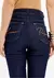 Calça Jeans Héstia Skinny Bolsos Bordados - loja online