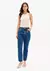 Calça Jeans Luna Mom Com Cintura Super Alta E Chaveiro