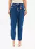 Calça Jeans Luna Mom Com Cintura Super Alta E Chaveiro - loja online