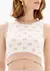 Blusa Cropped Tricot Signature na internet