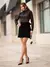Vestido Curto Preto Black Aura - comprar online