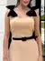 Vestido Longo Cor Nude Nostalgia Nude - Santha Moda