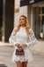 Vestido de Renda Guipir Off-White Nicole Off-White