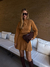 Vestido Curto Ocre Sofia Nude na internet