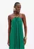 Vestido Super Midi Frente Única Com Argola Verde na internet