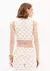 Blusa Cropped Tricot Signature - Santha Moda
