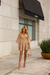 Vestido Curto Cappuccino Anna Nude na internet