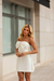 Vestido Mini de Crepe Alfaiataria Off-White Helena Off-White - comprar online