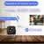 Projetor Portatil 5G Wifi 6, Bluetooth 5.0 e Android 11, Suporte 4K e 720P Nativo, 12,000 Lumens, Projetor Led com 4D/4P e Auto de Correcca - loja online