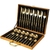Conjunto de talheres de aço inoxidável 24 peças - Grand Store
