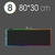 Imagem do Luz led mousepad rgb teclado capa de mesa-tapete de superfície colorida mouse a