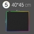 Imagem do Luz led mousepad rgb teclado capa de mesa-tapete de superfície colorida mouse a