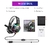 Eksa e1000 jogos fones de ouvido com cancelamento de ruído microfone rgb luz 7.1 surround com fio gaming ps4/pc - MKSHOP