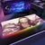 Imagem do Anime Demon Slayer Mouse Pad Gaming RGB