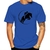 Verão cavalo equitação camisa para homem 100% algodão à moda t-shirts - comprar online