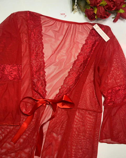 Plus Size - Robe Roberta / Vermelho
