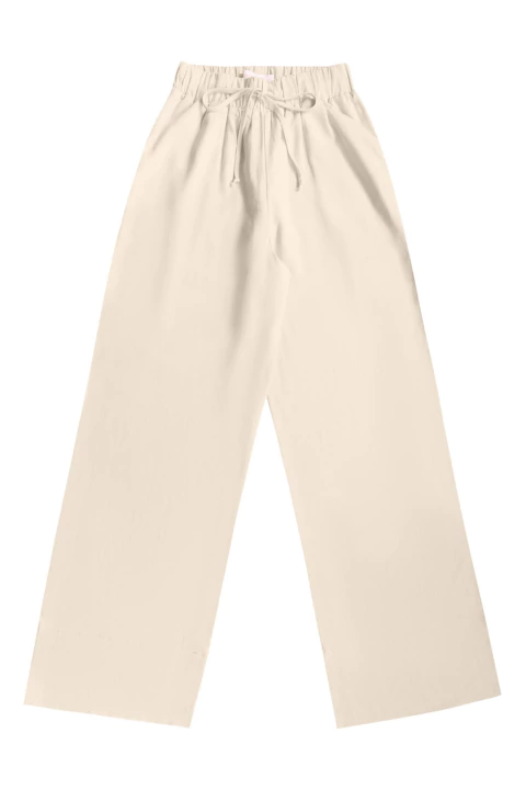 Calça pantalona de linho - loja online