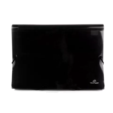 Pasta Sanfonada Winpaper - Preta 13 Divisórias