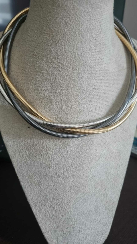 Colar com mix de metais