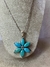 COLAR FLOR TURQUEZA - comprar online