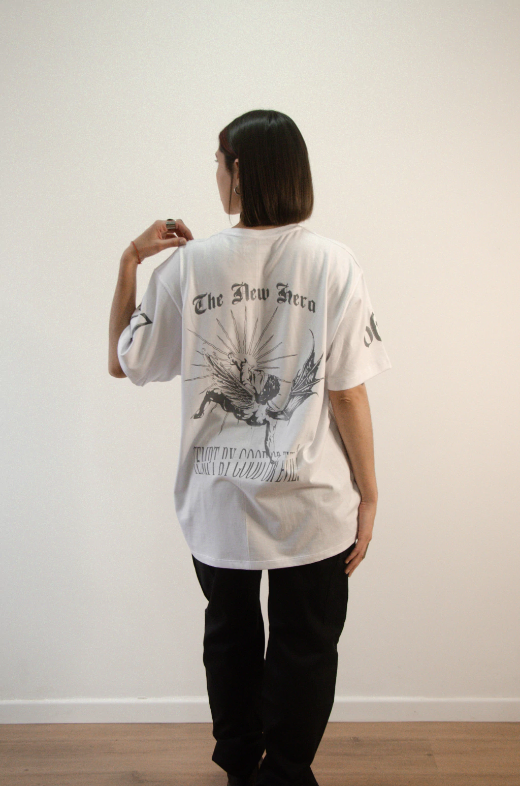 REMERA ANGEL OR EVIL