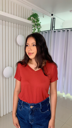 Blusa gola v