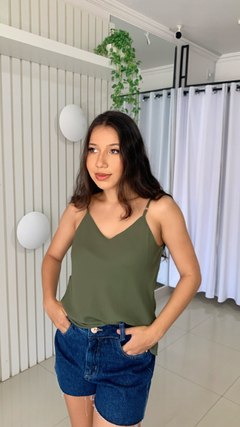 Blusa de alça